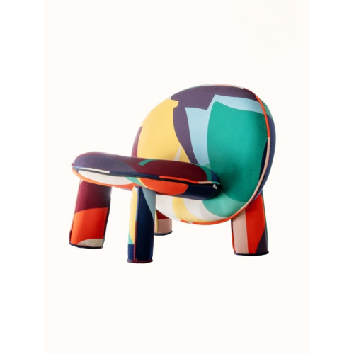 Dino Armchair ARHIVE FABRIC Sonia Delaunay ShishkaProject