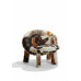Dino armchair — Black Beast Edition (Maria Prymachenko, 1936)