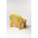 Dino Armchair Yellow ARHIVE FABRIC SERGIY KOLOS ShishkaProject