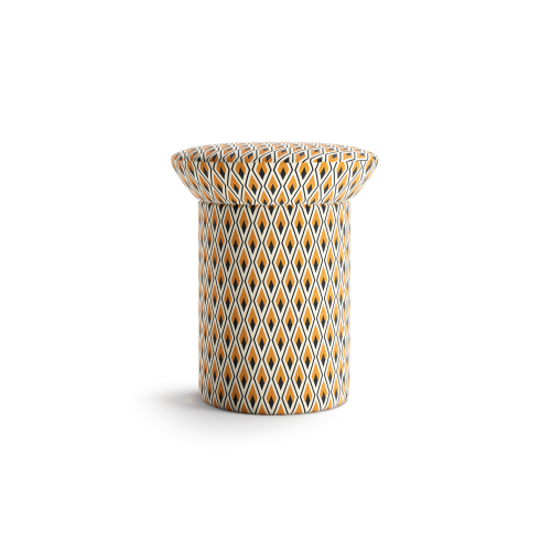Pouf Screw 081 ARHIVE FABRIC OLEKSANDR SAENKO ShishkaProject