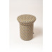 Pouf Screw 081 ARHIVE FABRIC OLEKSANDR SAENKO ShishkaProject