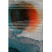 Glitch Blue Rug