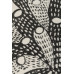 “Seagull in Its Nest” Rug – Monochrome Edition (Maria Prymachenko, 1961)